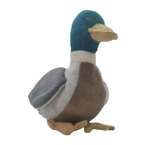 Jake Mallard Duck Plush TY Beanie Buddy & Ty Beanie 1998 Retired Vintage - Picture 15 of 16